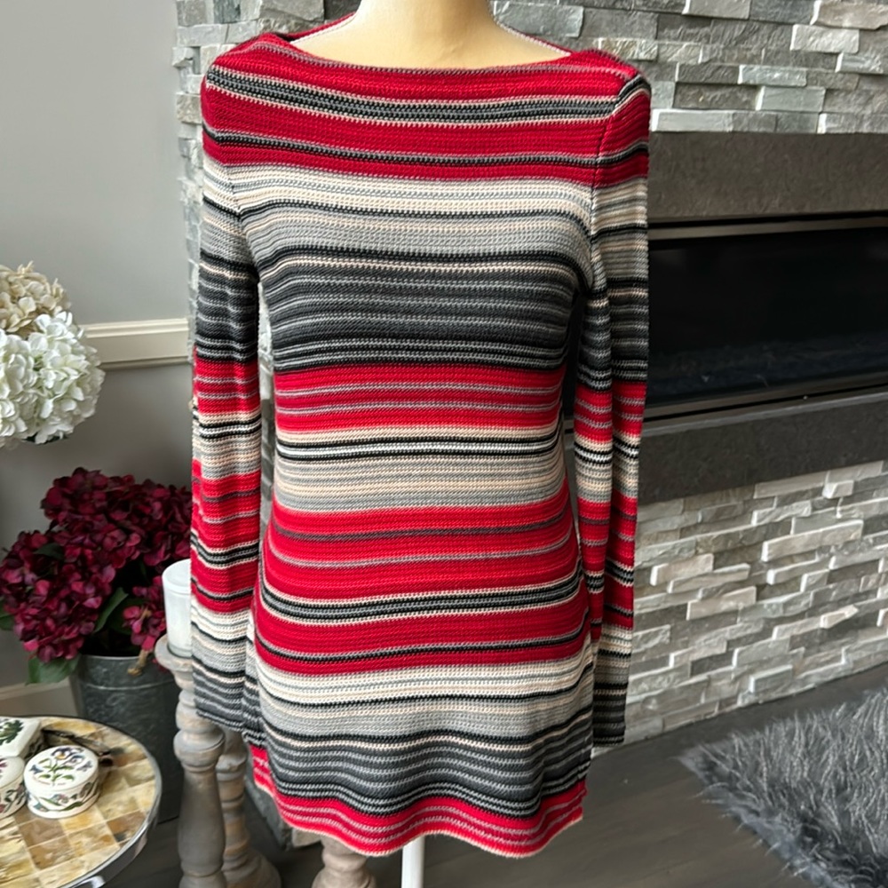 Ralph Lauren Striped Tunic. Multi colors. Size Medium.